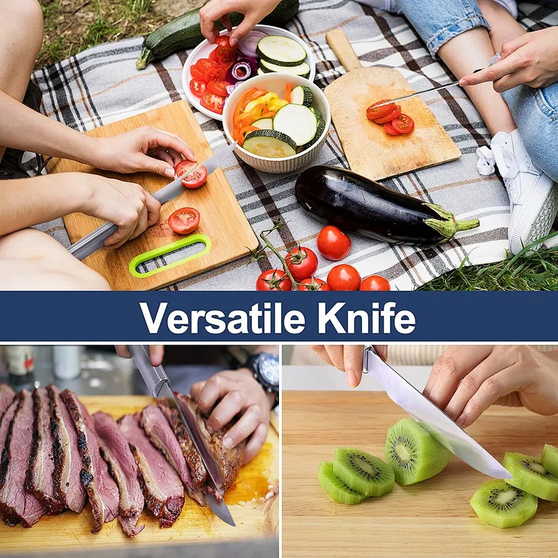 5pcs Grill Accessories Set Stainless Steel BBQ Accessories Outdoor BBQ Tools Set